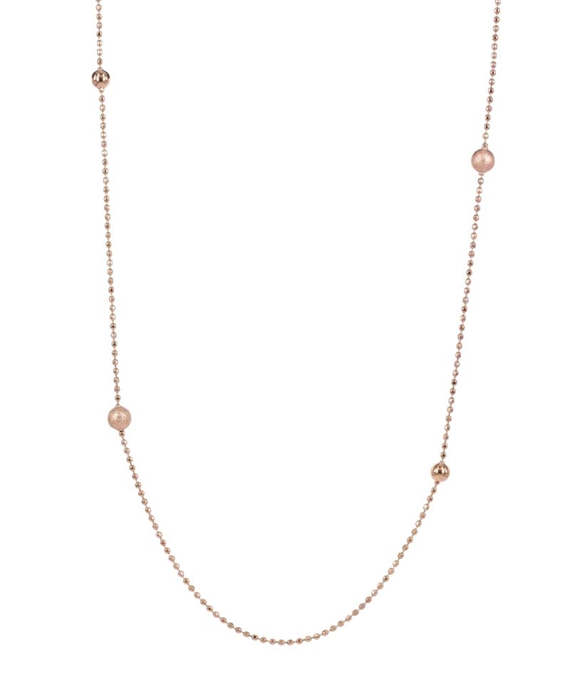 ZARA Långt Halsband Rosé - Astrid & Agnes - Snabb frakt & paketinslagning - Nordicspectra.se
