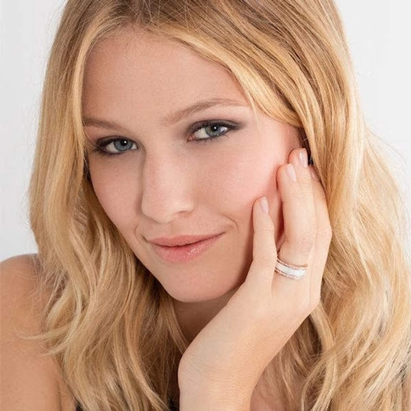 Glam & Soul Ring Vit Rosé - Thomas Sabo ringar - Snabb frakt & paketinslagning - Nordicspectra.se