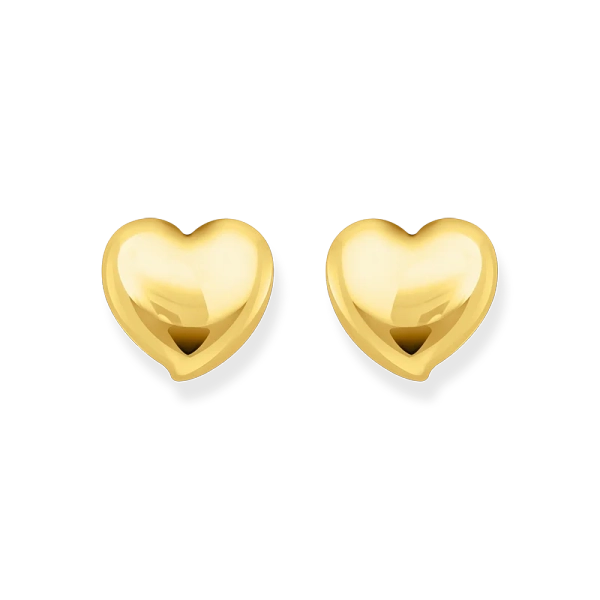 Hjärtformade Stiftörhängen Guld - Thomas Sabo - Snabb leverans & paketinslagning - Nordic Spectra