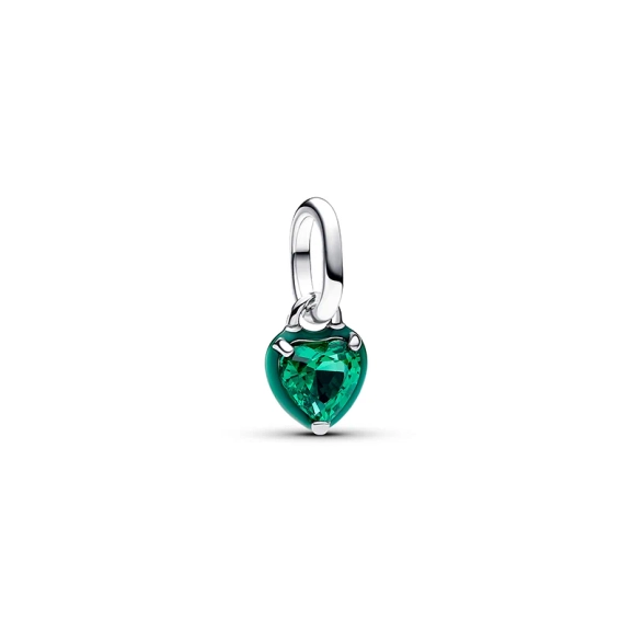 Pandora ME Grünes Chakra-Herz Mini-Charm-Anhänger - PANDORA - Nordic Spectra