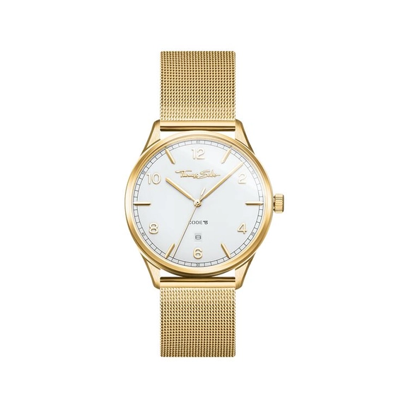 Klocka Code TS Guld 40 mm - Thomas Sabo klocka - Snabb frakt & paketinslagning - Nordicspectra.se