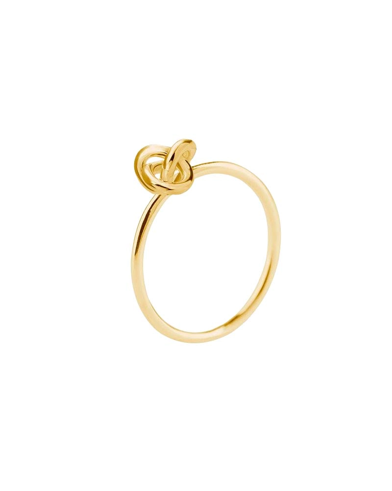 Le Knot Ring Gold - Drakenberg Sjölin Ringar - Snabb frakt & paketinslagning - Nordicspectra.se