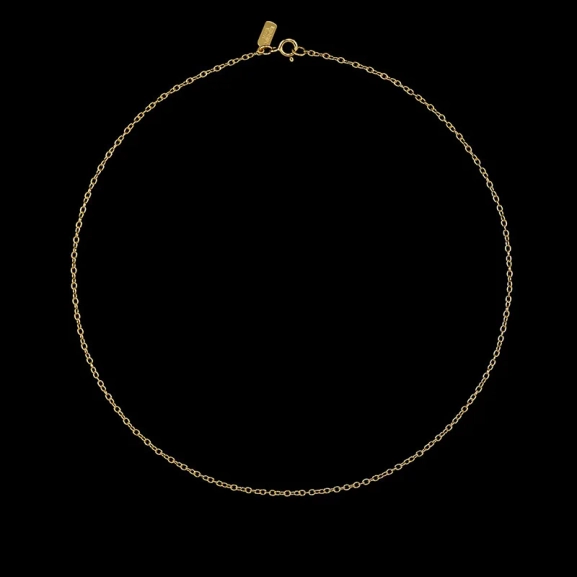 Anchor Chain Gold-plated Silver - Maria Nilsdotter - Schmuck im skandinavischen Design - Nordic Spectra