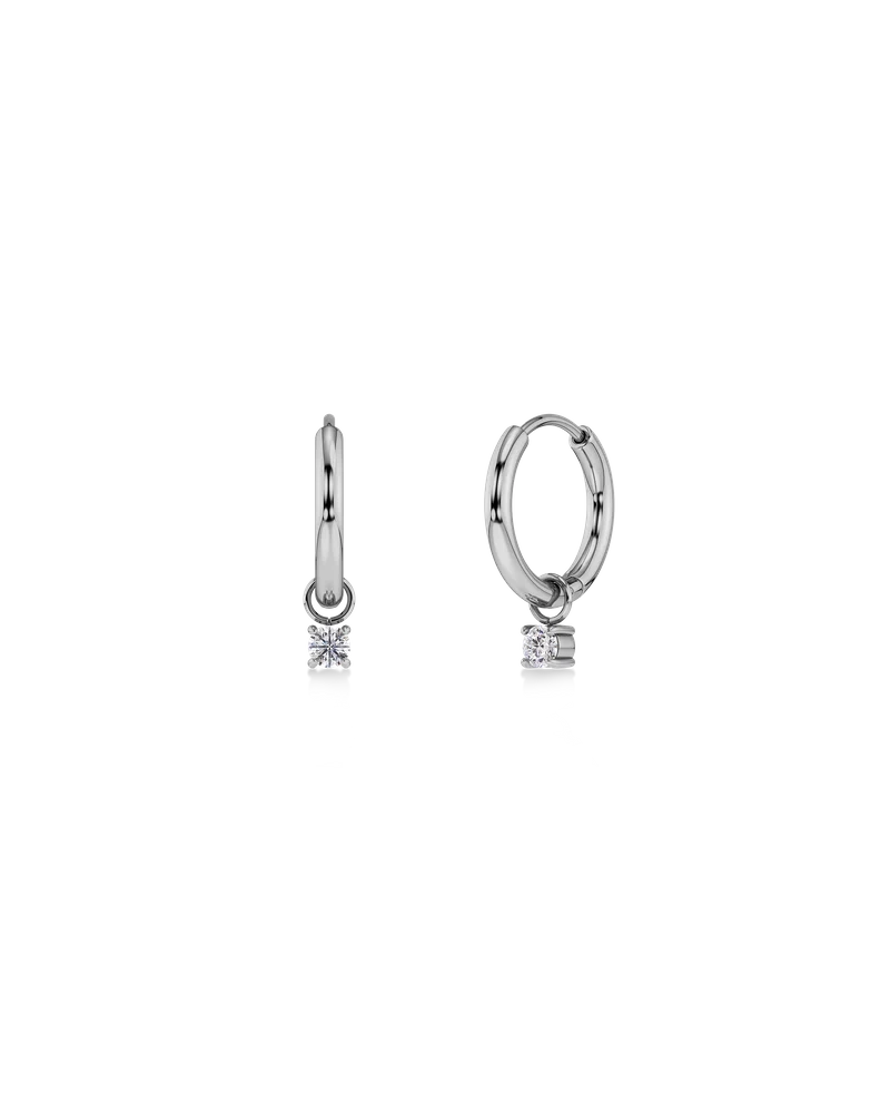 Edblad - Leonore Petite Hoops Silver