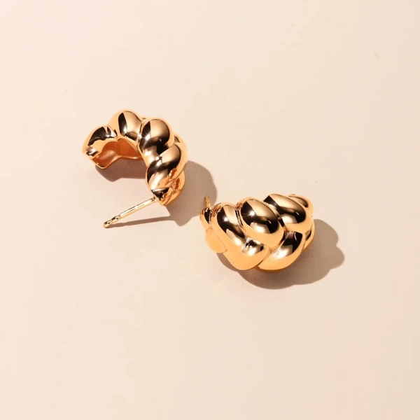 Braided Hoops Gold - Emma Israelsson - Snabb frakt & paketinslagning - Nordic Spectra