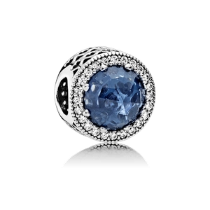 Sparkling Dark Blue Charm von PANDORA, Schneller Versand - Nordicspectra.de