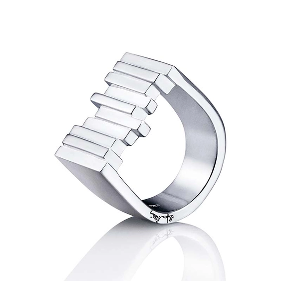 Stairway To Heaven Signet Ring - Efva Attling - Suuri valikoima & ilmainen lahjapaketointi - Nordicspectra.fi