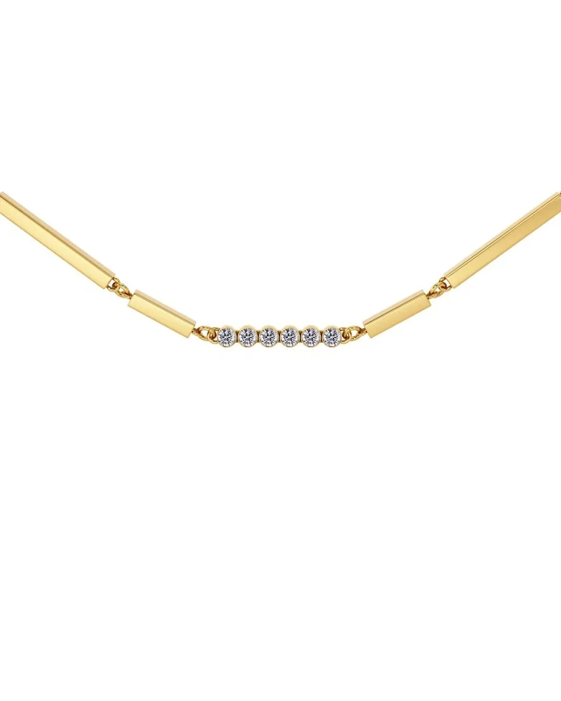 Twiggy Necklace Multi Gold från Edblad