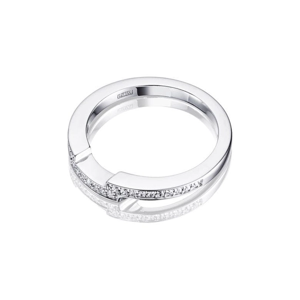 Deco Thin Ring White Gold - Efva Attling ringar - Snabb frakt & paketinslagning - Nordicspectra.se