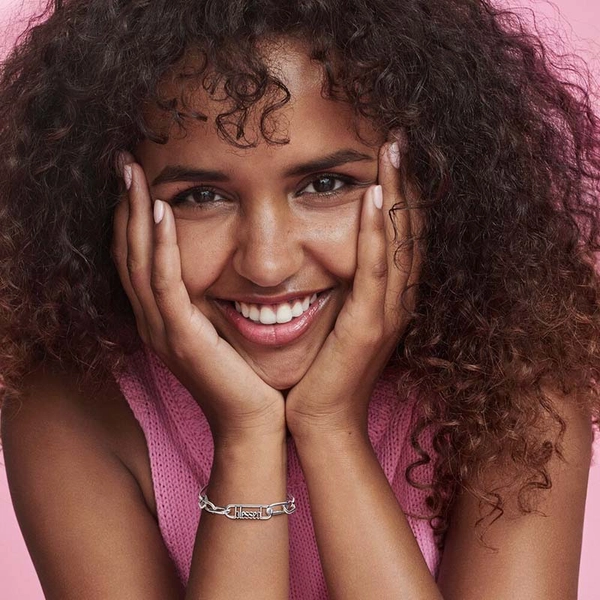 PANDORA ME Styling Blessed Word Link Rosé - PANDORA - Snabb frakt & paketinslagning - Nordicspectra.se