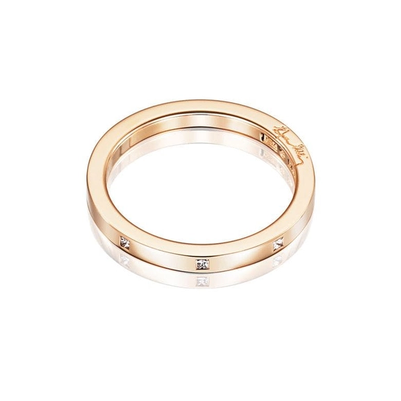 Thin & I Love You On Top Ring Gold - Efva Attling ringar - Snabb frakt & paketinslagning - Nordicspectra.se