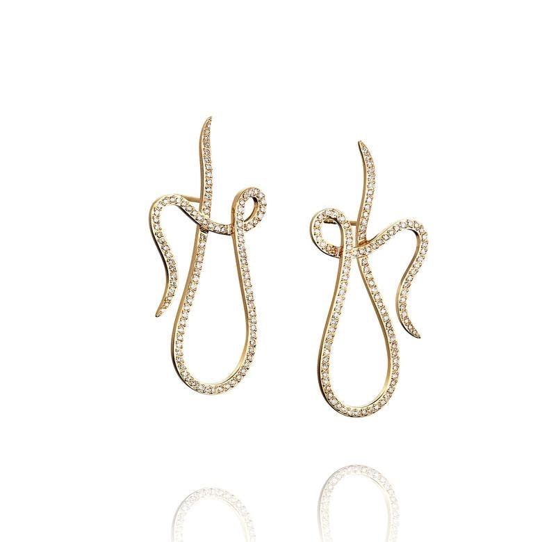 Efva Attling - Shape Of A Dream & Stars Ear Gold