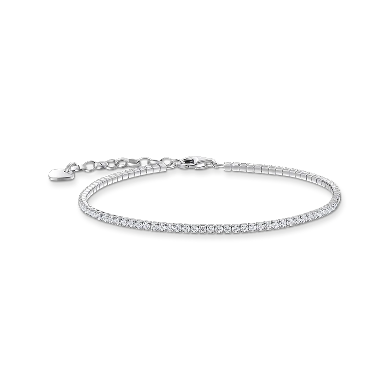 Thomas Sabo - Nätt Tennisarmband med Glittrande Stenar