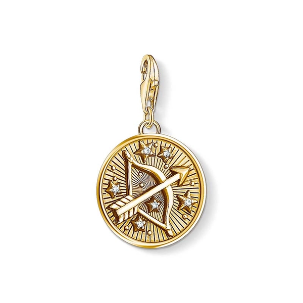 Charm-Anhänger Sternzeichen Schütze Gold von Thomas Sabo, Schneller Versand - Nordicspectra.de