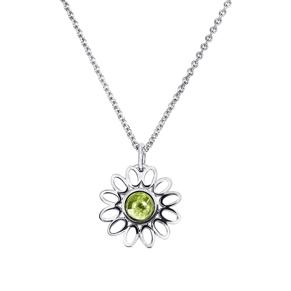 Love Palette Necklace Peridot von Nordic Spectra, Schneller Versand - Nordicspectra.de