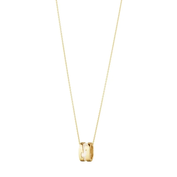 Fusion Necklace Gold Beige - Georg Jensen - Designschmuck mit schnellen und sicheren Lieferungen