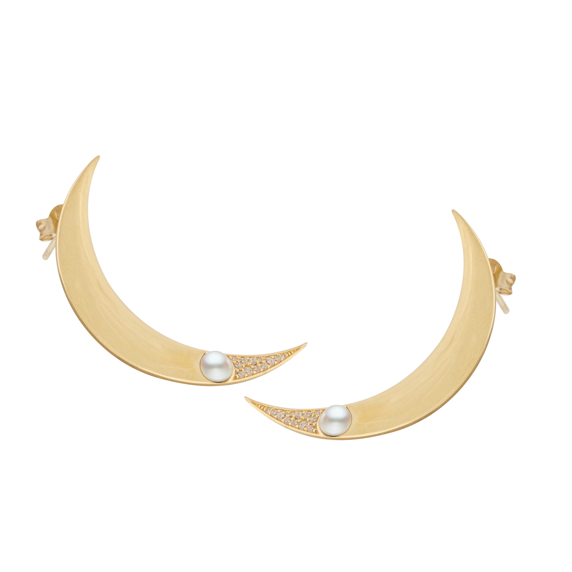 CU Jewellery - One Moon Ear Gold