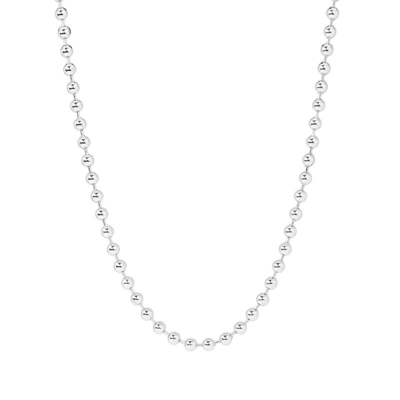Large Globe Chain Silver