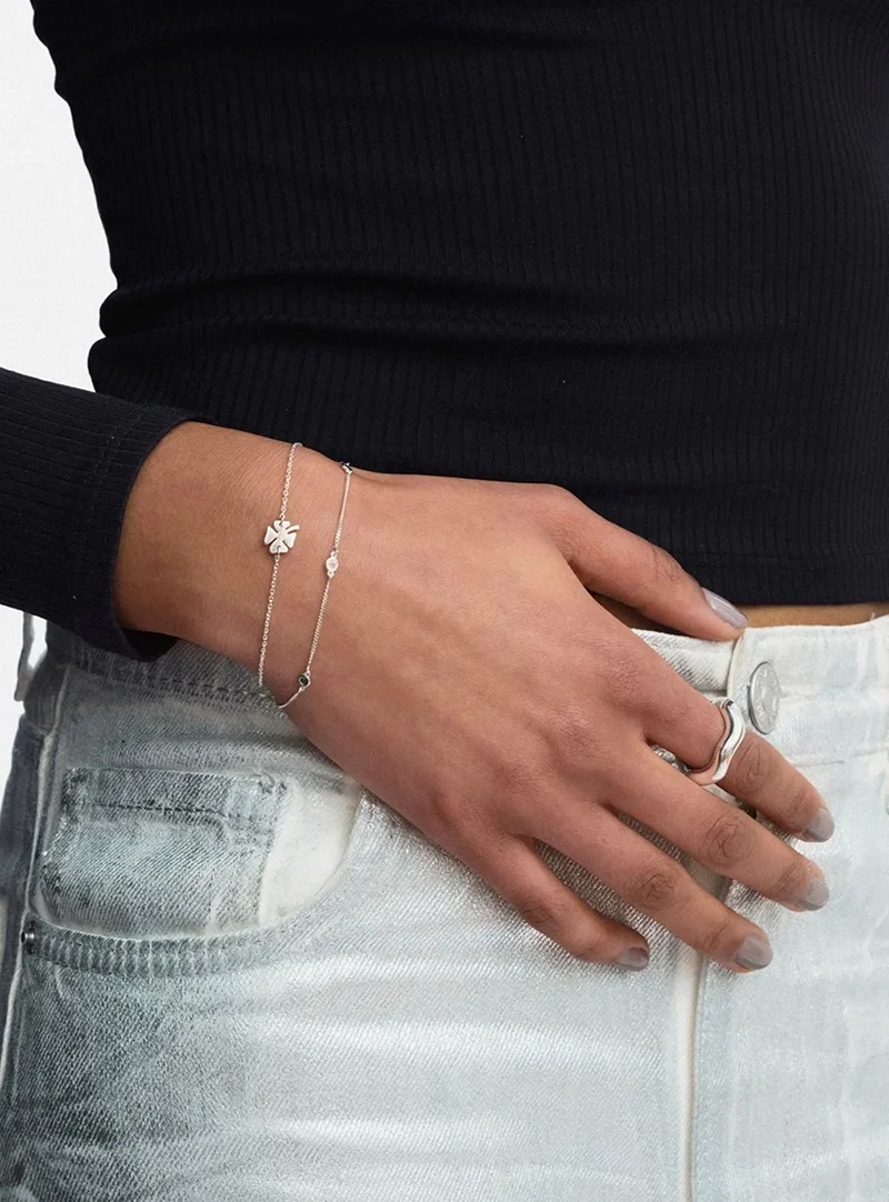 Bring Me Luck Bracelet Silver - Syster P - Snabb leverans & Gratis paketinslagning - Nordic Spectra