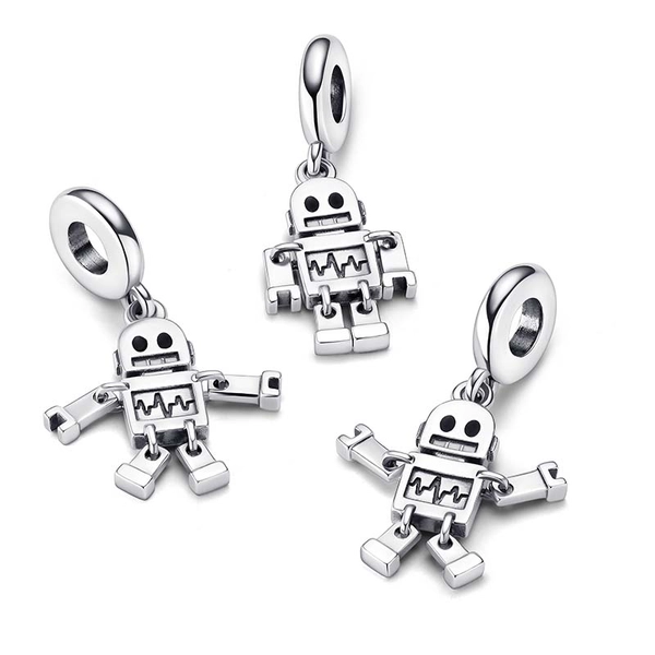Bestie Bot -robottiriipushela - PANDORA - Suuri valikoima & ilmainen lahjapaketointi - Nordicspectra.fi