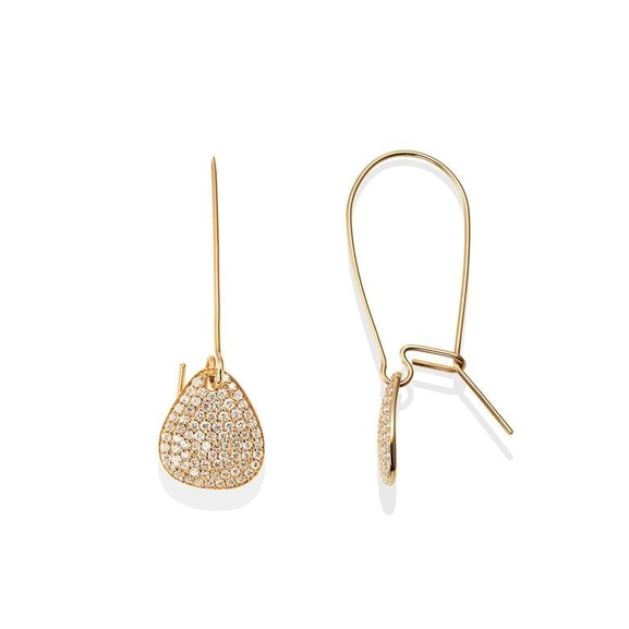 Little Rose Petal & Stars Earrings Gold - Efva Attling - Suuri valikoima & ilmainen lahjapaketointi - Nordicspectra.fi