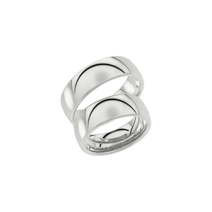 240-7 Silver - Vigsel- & förlovningsringar - Schalins - Fri storleksändring* - Nordic Spectra