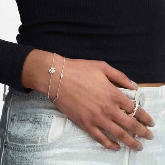 Bring Me Luck Bracelet Silver - Syster P - Snabb leverans & Gratis paketinslagning - Nordic Spectra