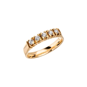 Rocky 0.25 Gold - Wedding & engagement rings - Schalins - Scandinavian design - Nordic Spectra