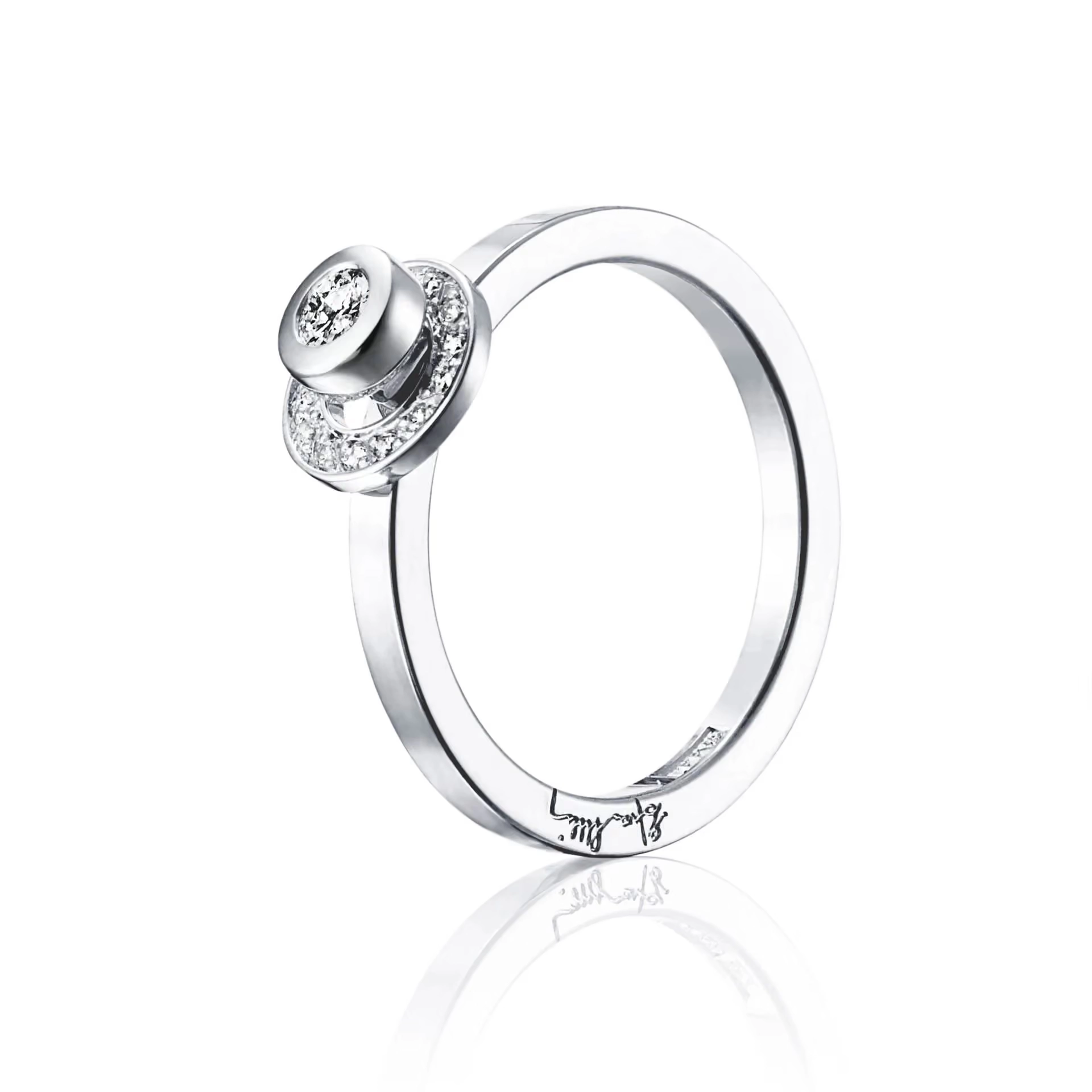 Efva Attling - AVO Wedding Ring White Gold