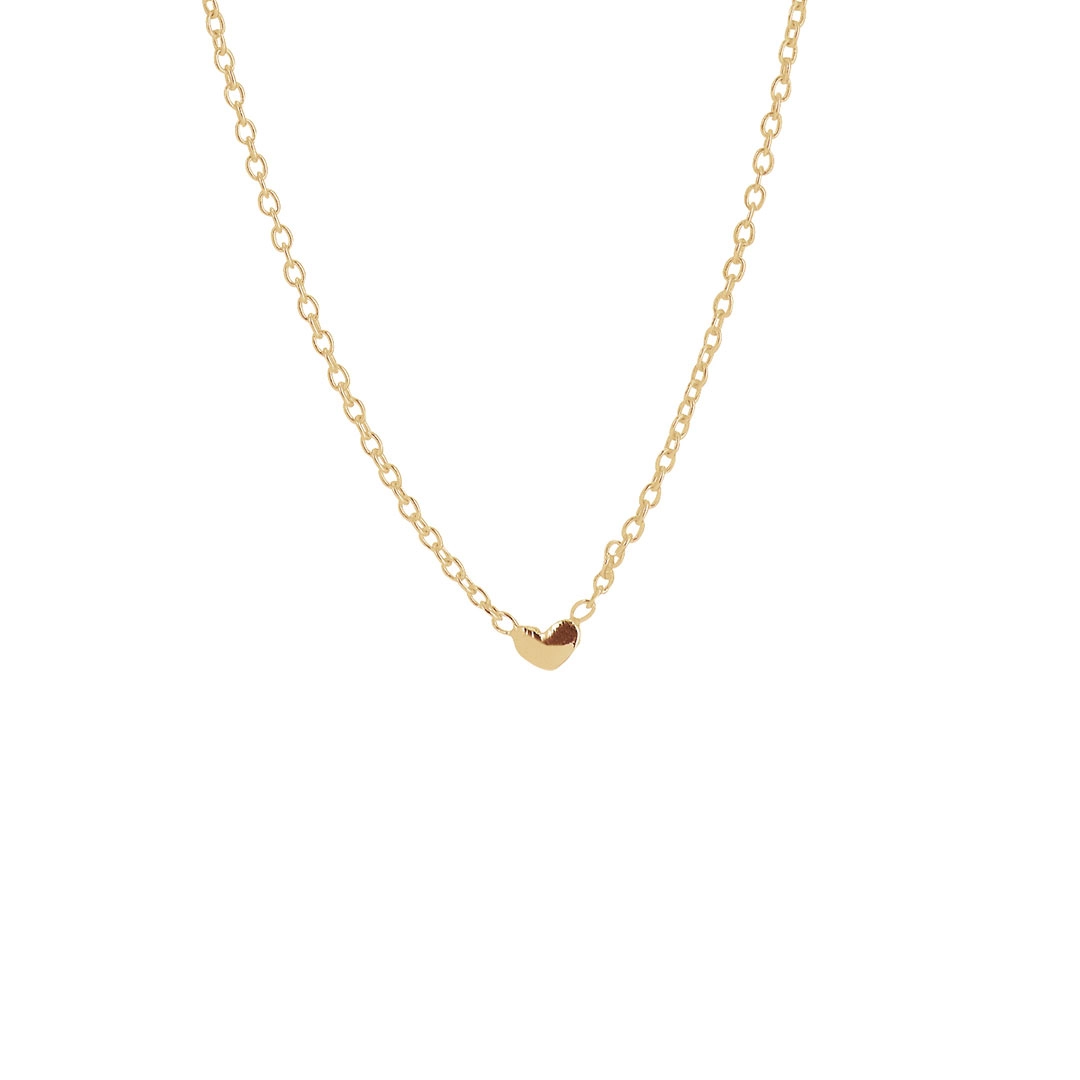 Drakenberg Sjölin - Loving Heart Drop Necklace Gold