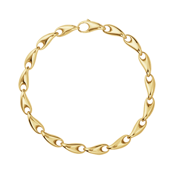 Reflect Slim Armband Guld - Georg Jensen örhängen - Snabb frakt & paketinslagning - Nordicspectra.se