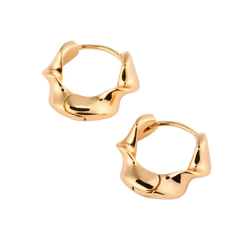 Day One Earrings Gold