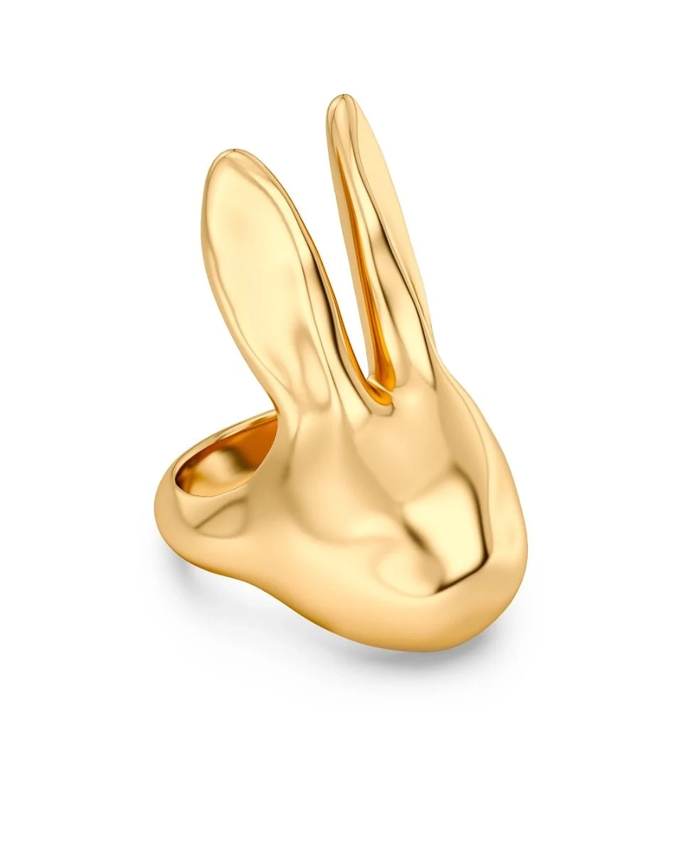 Edblad - Bunny Ring L Gold