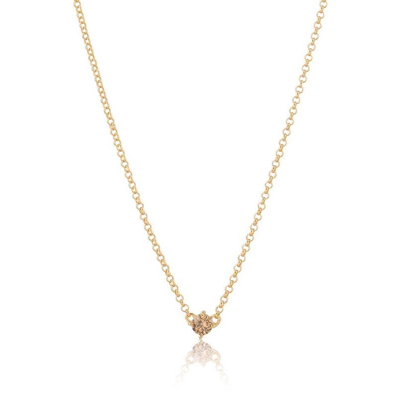 Time To Glow Mini Halsband - Champagne Guld - Carolina Gynning Halsband - Snabb frakt & paketinslagning - Nordicspectra.se