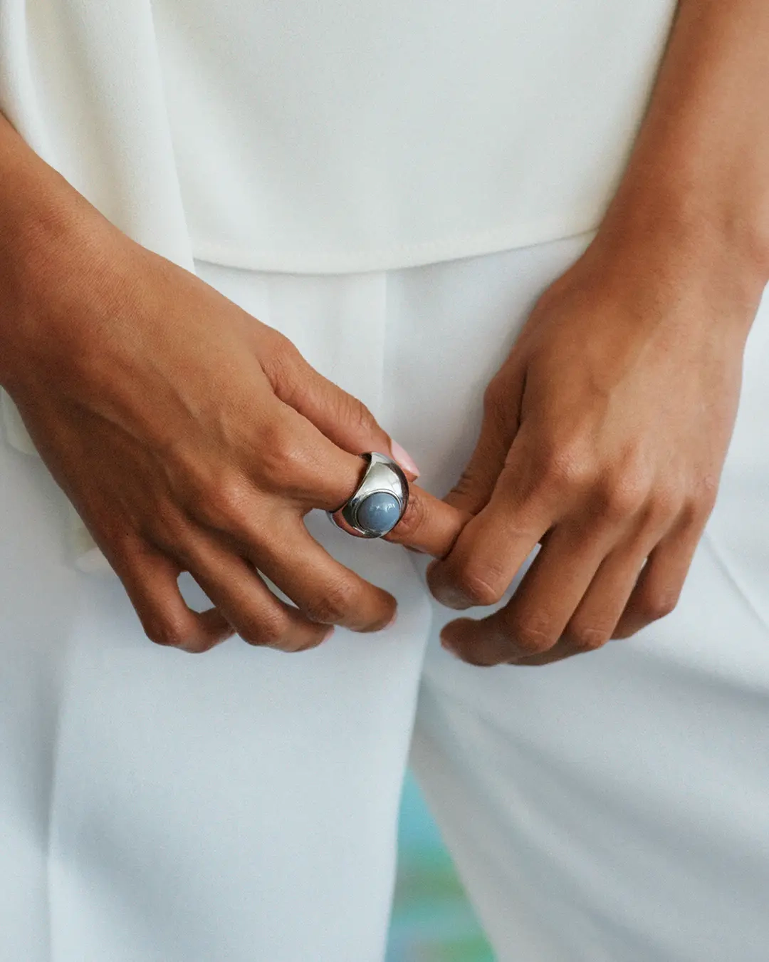 Agatha Ring Grey Steel - Edblad - Snabba leveranser - Gratis paketinslagning