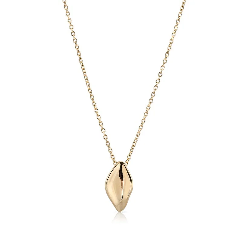 Carolina Gynning - Autumn Leaves Big Halsband Guld