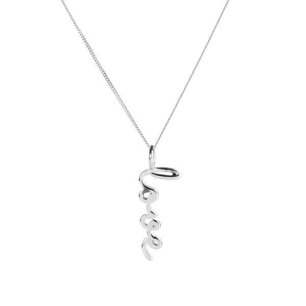 Love Necklace Silver - Emma Israelsson - 1-2 dagars leverans &  gratis paketinslagning