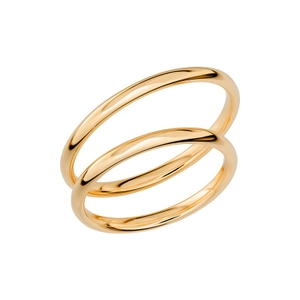 SR1022-2 Guld - Vigsel- & förlovningsringar - Schalins - Fri storleksändring* - Nordic Spectra