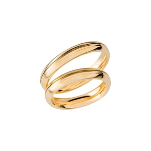 SR1047-4 Gold - Wedding & engagement rings - Schalins - Scandinavian design - Nordic Spectra