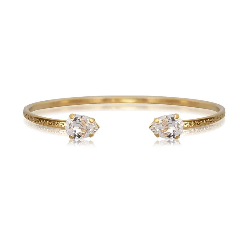 Caroline Svedbom - Flower Girl Bracelet Gold Crystal (Kids)