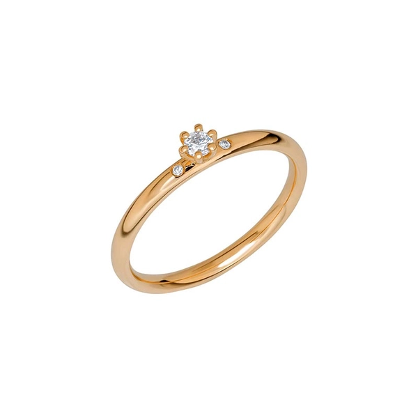 Glow A01 Gold - Wedding & engagement rings - Schalins - Scandinavian design - Nordic Spectra