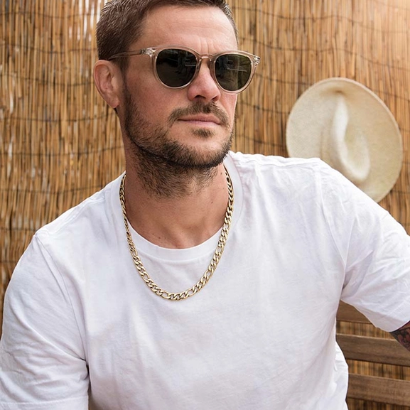 SCOTT Large Halsband Guld - AROCK - Snabb frakt & paketinslagning - Nordicspectra.se