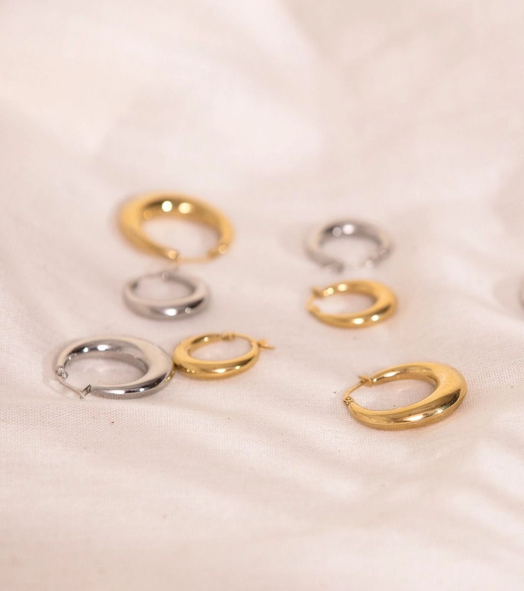 Flow Hoops S Gold - Edblad - Snabb frakt & paketinslagning - Nordic Spectra