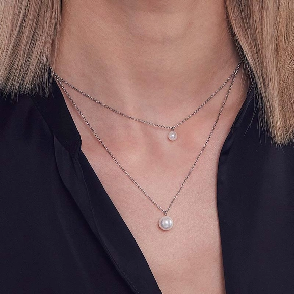 Lilian Necklace L Steel - Edblad - Snabb frakt & paketinslagning - Nordicspectra.se