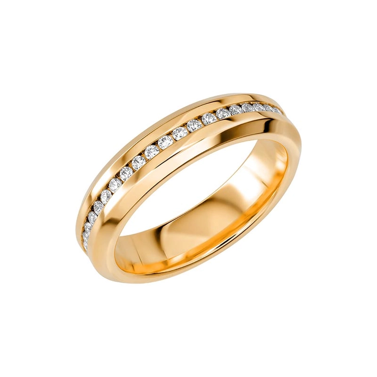 Schalins Sign Of Love SR2055 Guld - Vigselring - Nordicspectra.se