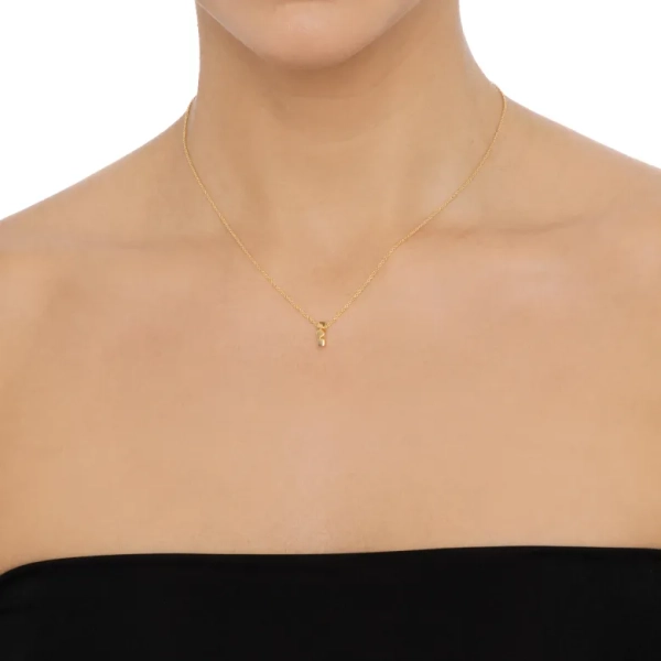 Dice Necklace Gold - Efva Attling - Vackra & betydelsefulla smycken - Fri frakt