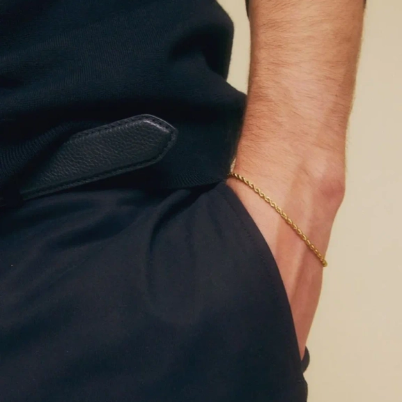 Marvin Bracelet Gold - Edblad - Snabb leverans - Gratis paketinslagning