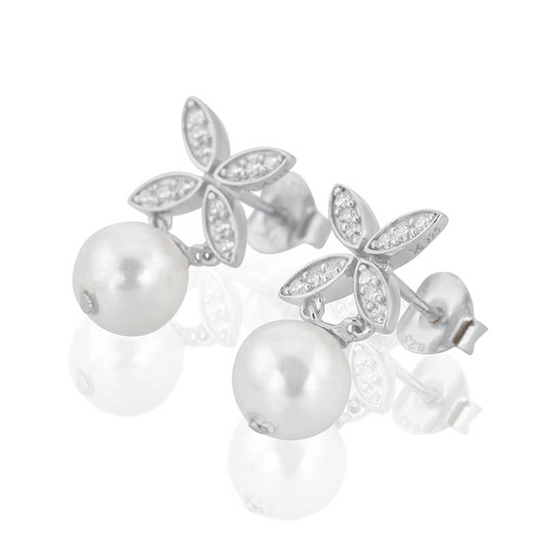 Ellipse Mini Pearl Earrings - Carolina Gynning - Suuri valikoima & ilmainen lahjapaketointi - Nordicspectra.fi