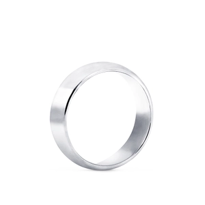 1946 Ring Välvd 7 mm Platina - Nordic Spectra - Förstärker livets stora händelser - Nordic Spectra