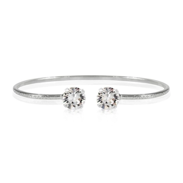 Classic Petite Bracelet Rhodium Crystal - Caroline Svedbom - Nopea toimitus ja lahjapakkaus - Nordic Spectra